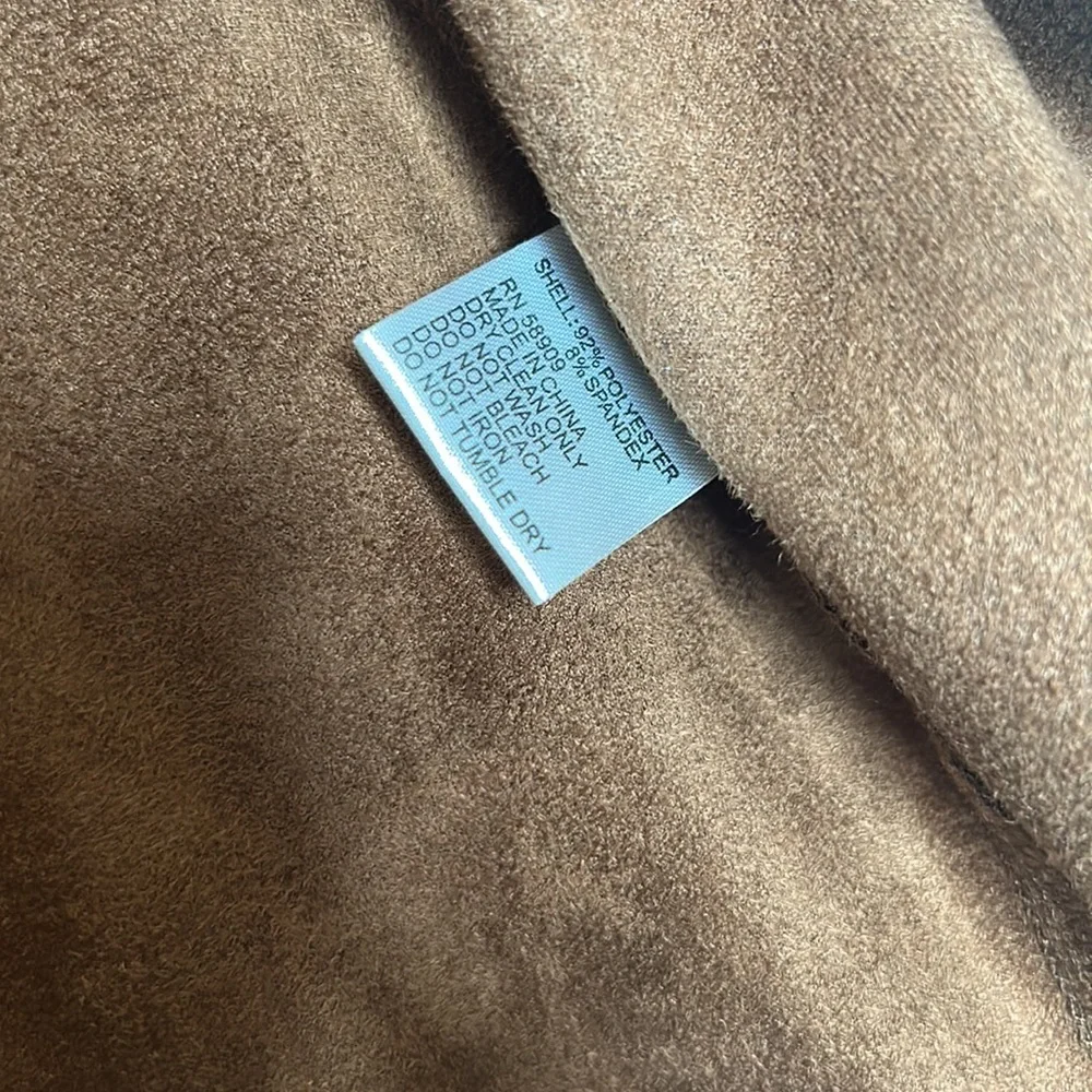 Gianni Bini Faux Suede Jacket / Cardigan